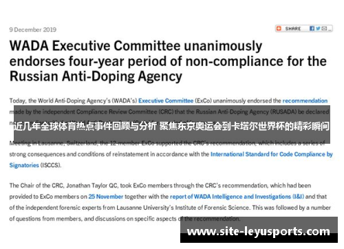 近几年全球体育热点事件回顾与分析 聚焦东京奥运会到卡塔尔世界杯的精彩瞬间